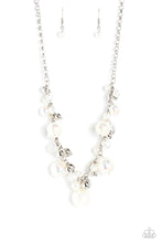 Load image into Gallery viewer, Paparazzi Accessories - Scratched Shimmer - White
