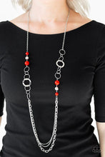 Load image into Gallery viewer, Paparazzi - Modern Motley - Red
