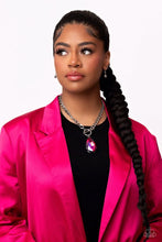 Load image into Gallery viewer, Paparazzi Accessories - Edgy Exaggeration - Pink
