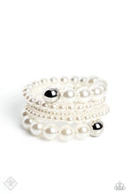 Load image into Gallery viewer, Paparazzi Accessories - Pleasing Pirouette - White

