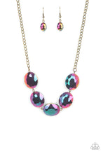 Load image into Gallery viewer, Paparazzi Accessories - Cosmic Closeup - Brass
