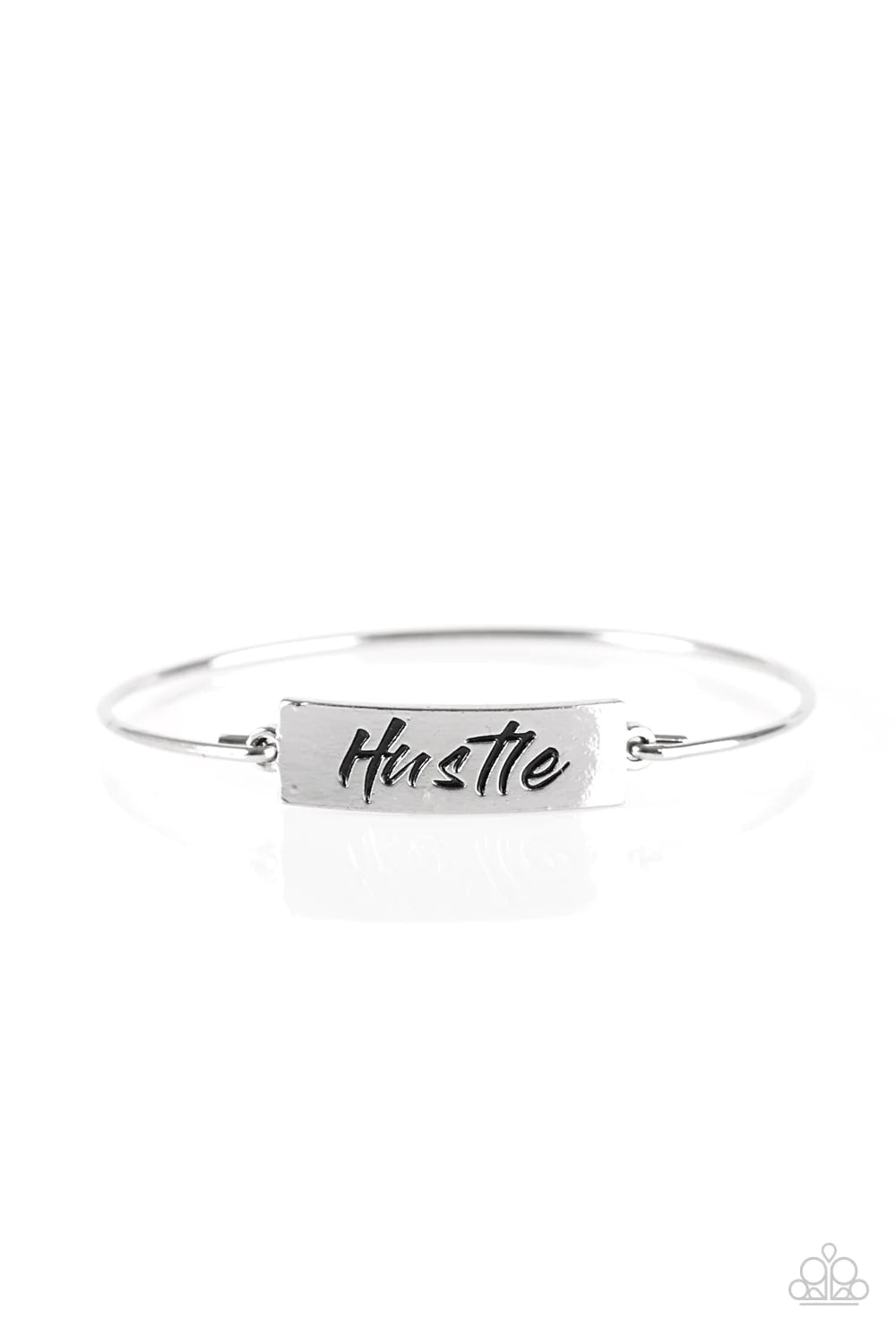 Paparazzi Accessories - Hustle Hard - Silver
