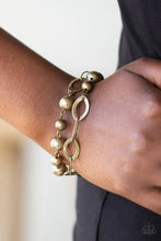 Load image into Gallery viewer, Paparazzi - Winner Glimmer - Brass
