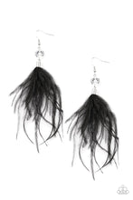 Load image into Gallery viewer, Paparazzi - Feathered Flamboyance - Black
