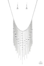 Load image into Gallery viewer, Paparazzi - First Class Fringe - Silver
