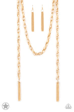 Load image into Gallery viewer, Paparazzi Accessories - SCARFed for Attention - Gold
