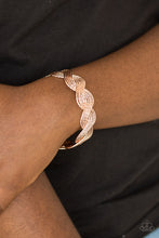 Load image into Gallery viewer, Paparazzi - Braided Brilliance - Rose Gold
