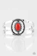 Load image into Gallery viewer, Paparazzi Accessories - Deep In The TUMBLEWEEDS - Red
