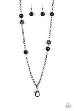 Load image into Gallery viewer, Paparazzi Accessories - Fashion Fad- Black Lanyard
