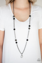 Load image into Gallery viewer, Paparazzi Accessories - Fashion Fad- Black Lanyard
