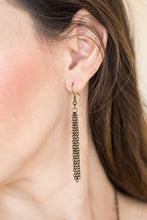 Load image into Gallery viewer, Paparazzi Accessories - Ancient Arrow - Brass
