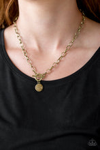 Load image into Gallery viewer, Paparazzi Accessories - Sorority Sisters - Brass

