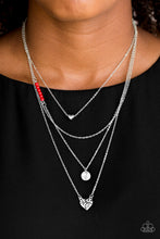 Load image into Gallery viewer, Paparazzi - Gypsy Heart - Red
