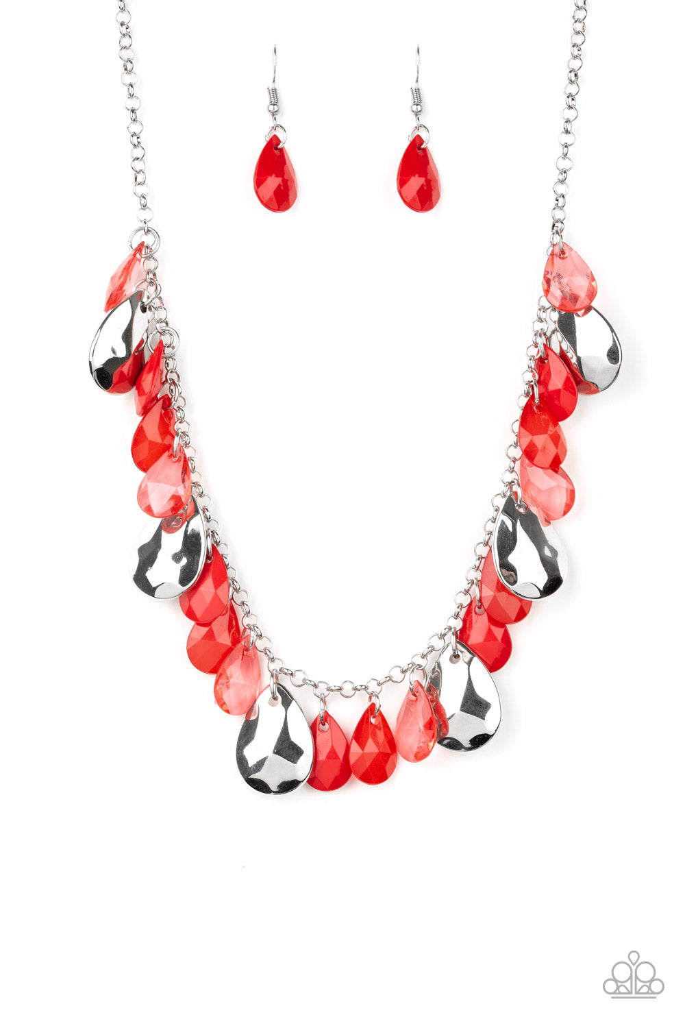 Paparazzi Accessories - Hurricane Season - Red