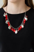 Load image into Gallery viewer, Paparazzi Accessories - Hurricane Season - Red
