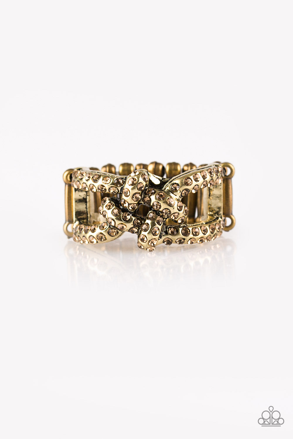 Paparazzi Accessories - Can Only Go UPSCALE From Here - Brass
