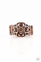 Load image into Gallery viewer, Paparazzi Accessories - Fanciful Flower Gardens - Copper
