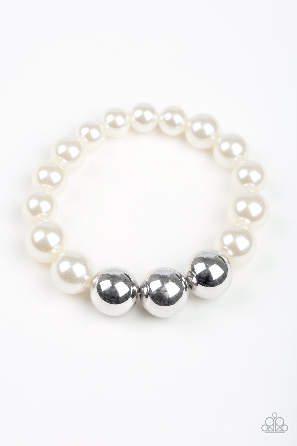 Paparazzi Accessories - All Dressed UPTOWN - White