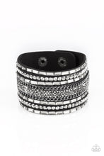 Load image into Gallery viewer, Paparazzi - Rhinestone Rumble - Black
