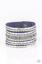 Load image into Gallery viewer, Paparazzi - Rhinestone Rumble - Blue
