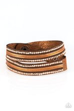 Load image into Gallery viewer, Paparazzi Accessories - Rocker Rivalry - Copper
