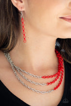 Load image into Gallery viewer, Paparazzi Accessories - Turn Up The Volume - Red
