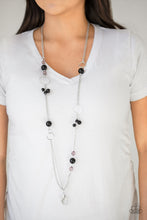 Load image into Gallery viewer, Paparazzi Accessories - Pageant Princess - Black Lanyard
