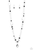 Load image into Gallery viewer, Paparazzi Accessories - Serenely Springtime - Black Lanyard
