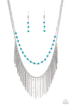 Load image into Gallery viewer, Paparazzi - Fierce In Fringe - Blue
