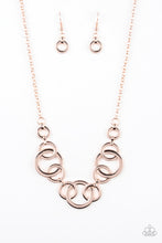 Load image into Gallery viewer, Paparazzi Accessories - Going In Circles - Rose Gold
