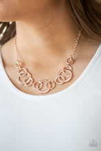 Load image into Gallery viewer, Paparazzi Accessories - Going In Circles - Rose Gold
