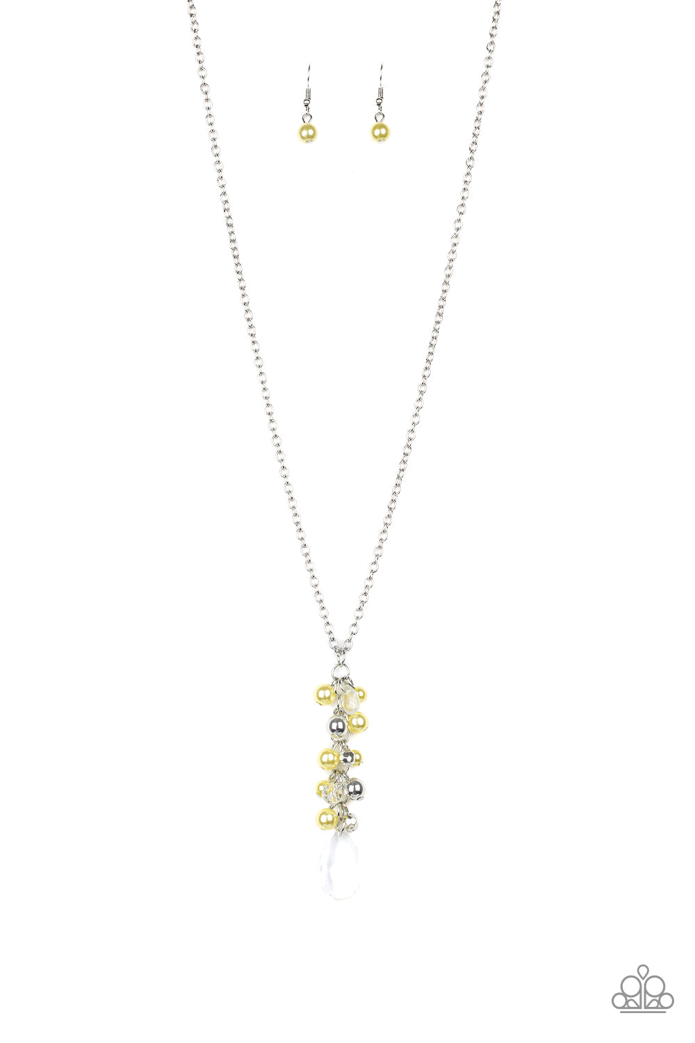Paparazzi Accessories - Teardrop Serenity - Yellow