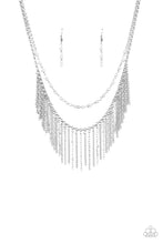 Load image into Gallery viewer, Paparazzi - Fierce In Fringe - Silver
