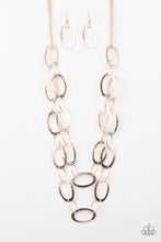 Load image into Gallery viewer, Paparazzi Accessories - Glimmer Goals - Rose Gold

