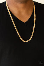 Load image into Gallery viewer, Paparazzi - Go Down Fighting - Gold
