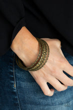 Load image into Gallery viewer, Paparazzi - Glitzy Grunge - Brass
