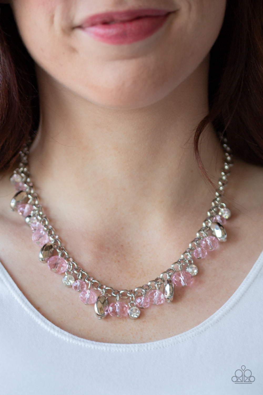 Load image into Gallery viewer, Paparazzi - Downstage Dazzle - Pink