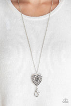 Load image into Gallery viewer, Paparazzi Accessories - Garden Lovers - Silver Lanyard
