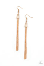 Load image into Gallery viewer, Paparazzi - Shimmery Streamers - Gold
