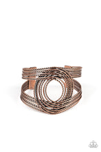 Load image into Gallery viewer, Paparazzi Accessories - Rustic Coils - Copper
