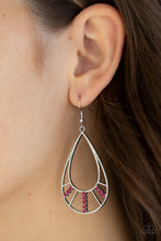 Load image into Gallery viewer, Paparazzi - Line Crossing Sparkle - Pink
