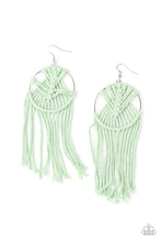 Load image into Gallery viewer, Paparazzi - MACRAME, Myself, and I - Green
