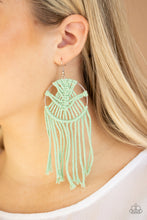 Load image into Gallery viewer, Paparazzi - MACRAME, Myself, and I - Green

