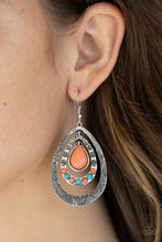 Load image into Gallery viewer, Paparazzi - Terra Teardrops - Orange
