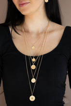 Load image into Gallery viewer, Paparazzi - Medallion Marvel - Gold

