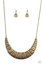 Load image into Gallery viewer, Paparazzi Accessories - Metallic Mechanics - Brass
