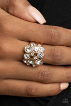 Load image into Gallery viewer, Paparazzi Accessories - Bubbling Bravado-Gold
