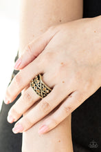 Load image into Gallery viewer, Paparazzi Accessories - Elegant Effervescence - Brass
