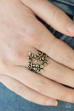 Load image into Gallery viewer, Paparazzi - Secret Eden - Brass
