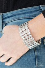 Load image into Gallery viewer, Paparazzi - Tectonic Texture - Silver
